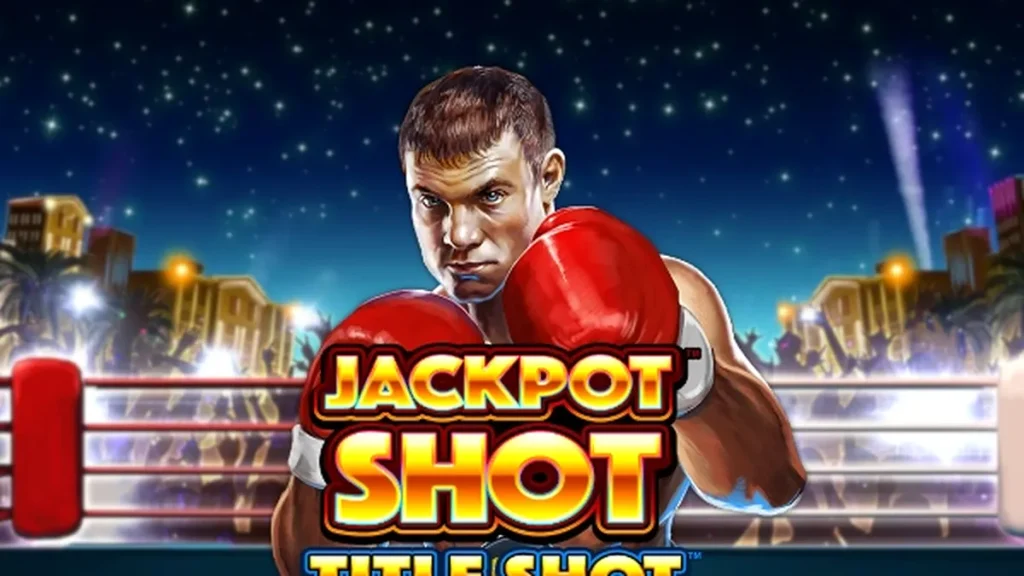 Title Shot سلاٹ گیم کا ایک منظر